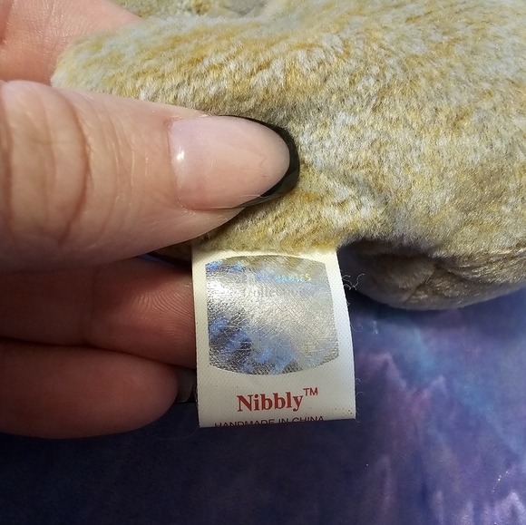 TY Beanie Baby Nibbly tag errors‎ rsre - Picture 7 of 8